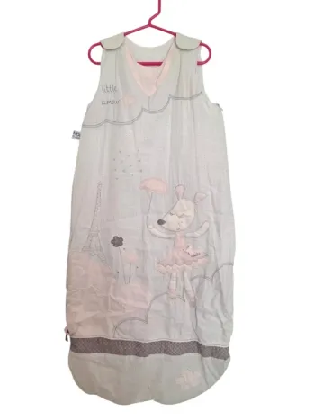 Grande gigoteuse turbulette sauthon baby little amour rose