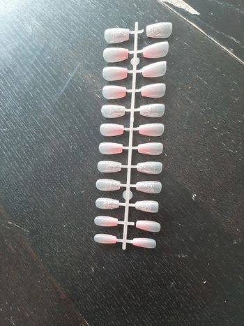 capsule ongle rose