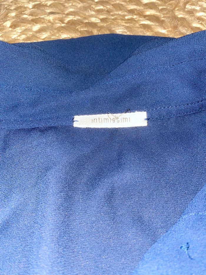 Chemisier bleu taille S intimissimi - photo numéro 2