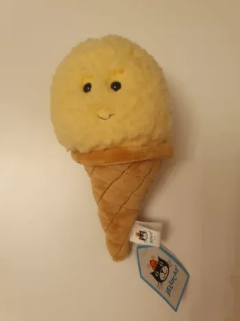 Vanilla ice cream plush jellycat