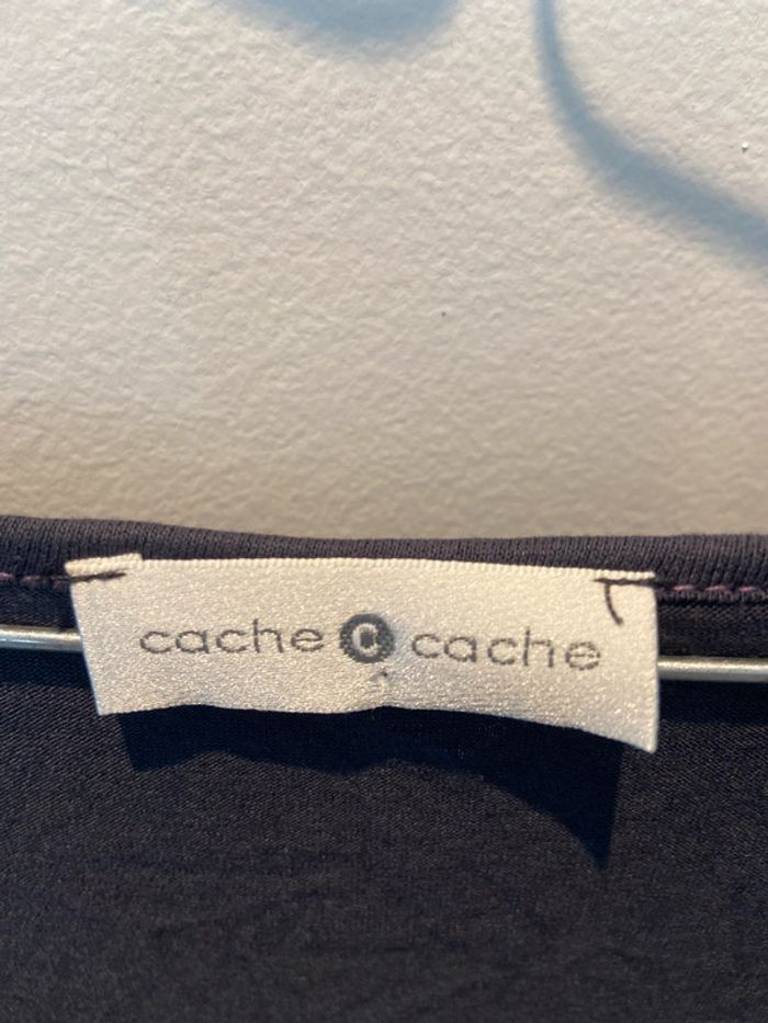 Robe cache cache taille 40 violet - photo numéro 2