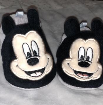Chaussons Mickey 0-3mois