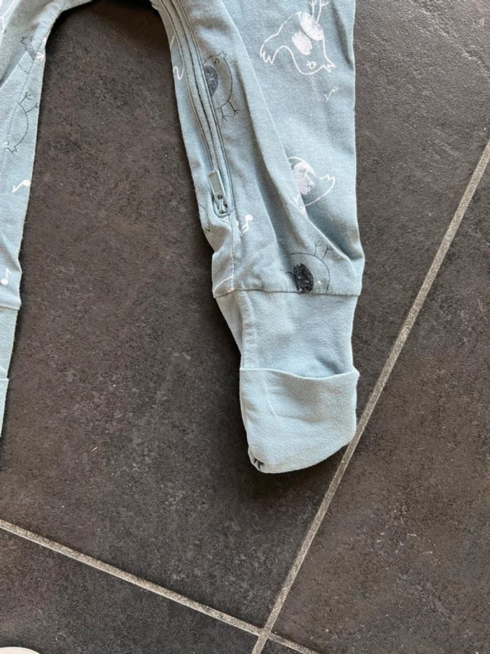 Pyjama DIM zip avec pied amovibles 18 mois - photo numéro 3