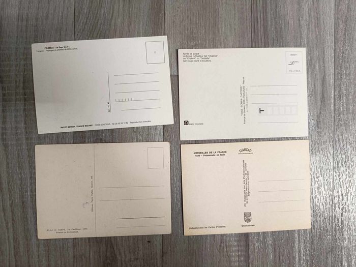 Lot de 26 cartes postales de France vintage - photo numéro 8