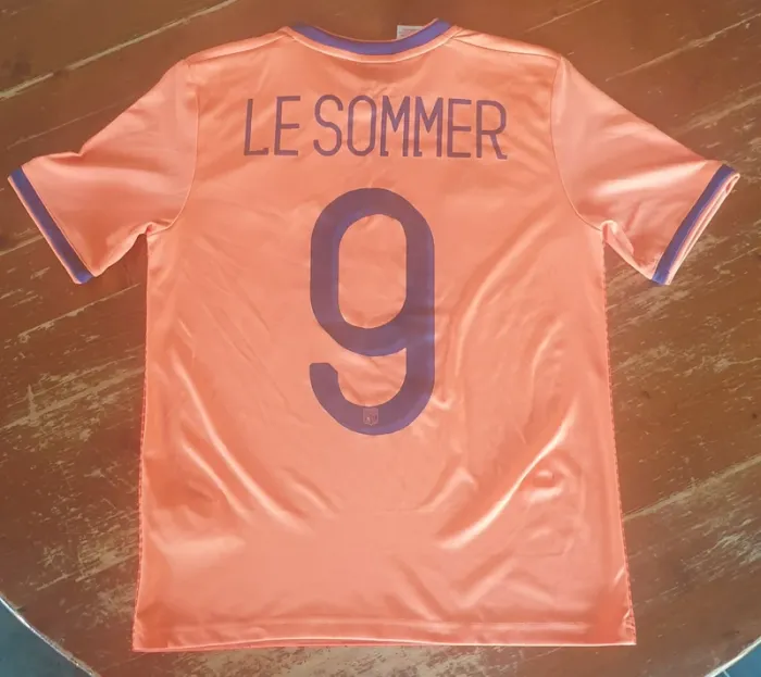 Maillot foot OL - third 2018 / 2019 - Le Sommer 9 - Féminine - photo numéro 5