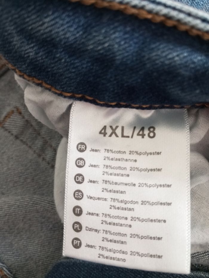 Jeans skinny taille haute femme 44/46 - photo numéro 5