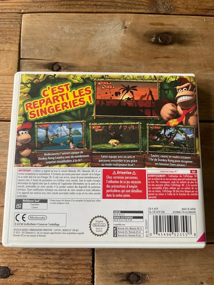 Donkey, Kong country returns 3D