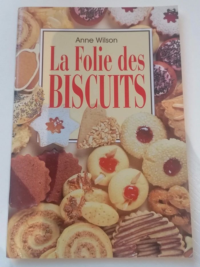 Livre recettes cuisine La folie des biscuits Anne Wilson - photo numéro 2