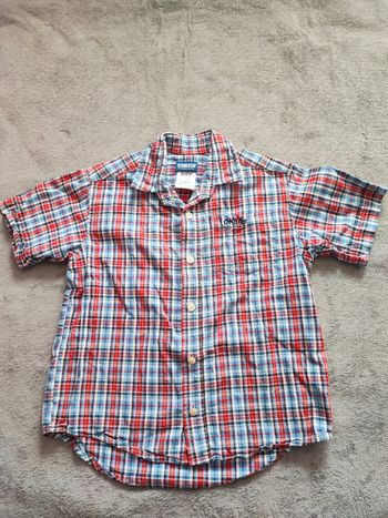 Chemise manches courtes 7 ans