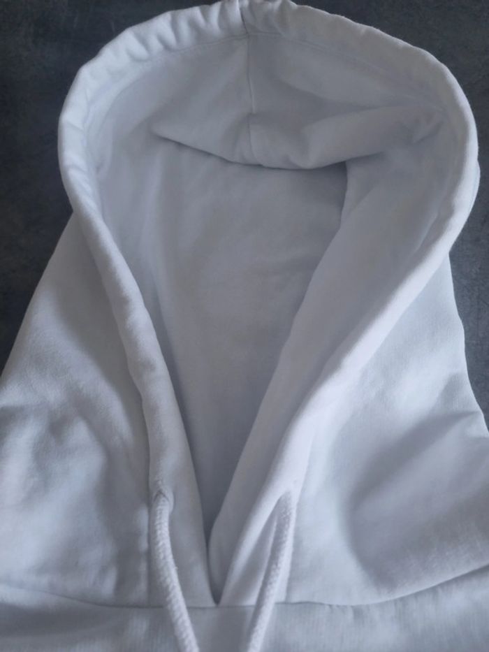 Sweat à capuche crop top femme - blanc - M / 38 - Harry Potter (NEUF) - photo numéro 7
