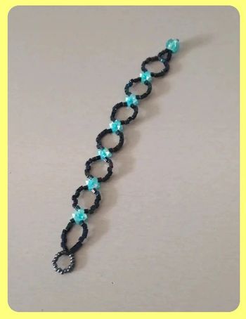 Bracelet noir et bleu
