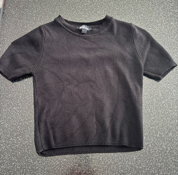 Jennyfer - t-shirt court mc noir Taille S