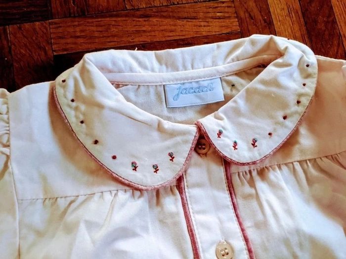 Chemise jacadi neuf 6 mois
