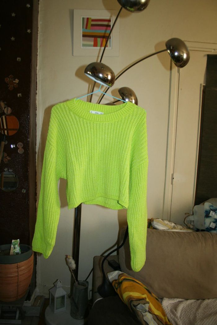 🌸👍Nouveauté 👍#Pull - over #crop Taille 40 Tendance 2024 "Mango" 🌸