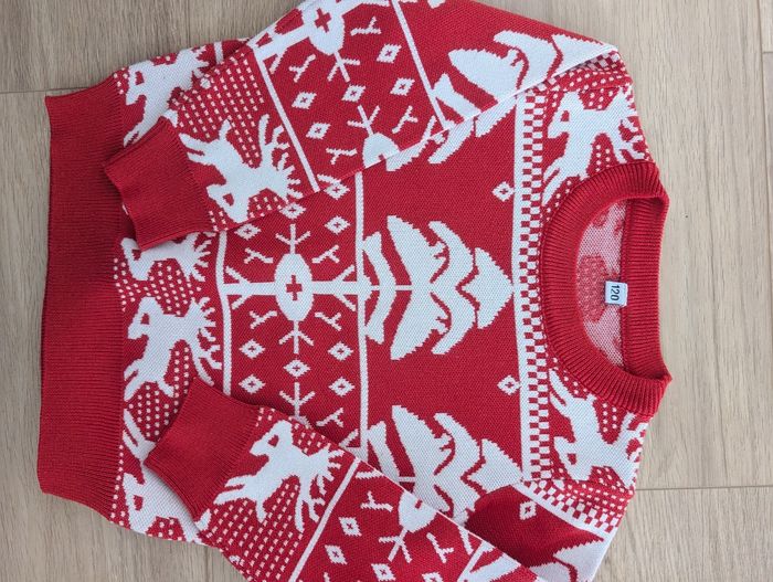 Pull noël + bonnet Levi's - photo numéro 5