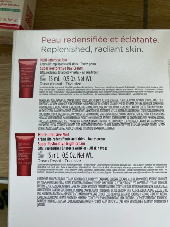 Coffret Cadeau Clarins – Soin Anti-Âge Complet - photo numéro 5