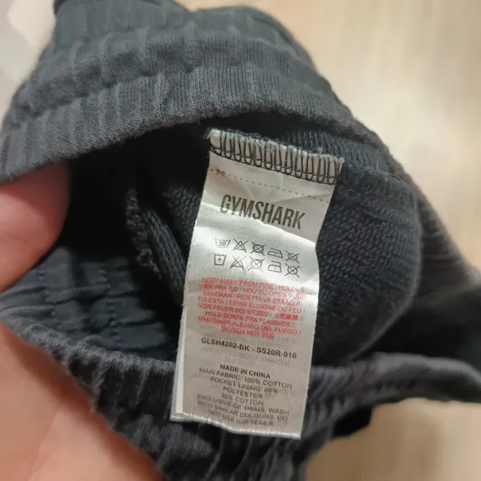 Short gymshark homme M noir - photo numéro 5