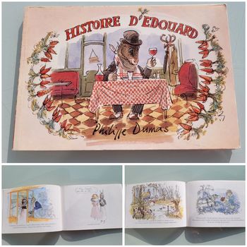 Livre couverture souple l'école des loisirs : Histoire d'Edouard, Philippe Dumas (58)