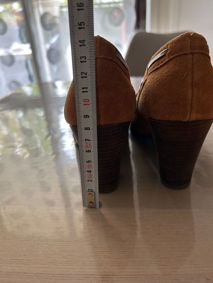 Chaussures à talon marron t37 - photo numéro 4