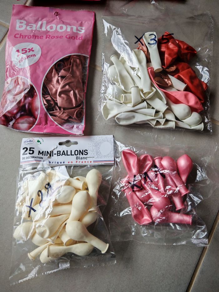 Lot 103 ballons - photo numéro 2