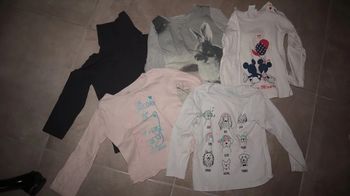 Lot de 5 t-shirts manches longues
