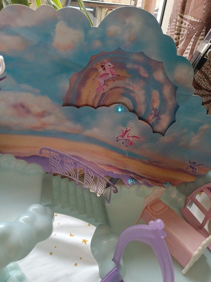 Barbie mattel royaume kingdom nuage magic féerique licorne unicorn poupée doll Pegasus castillo - photo numéro 9
