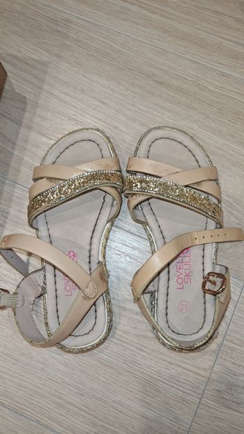 Sandalettes brillante p29 