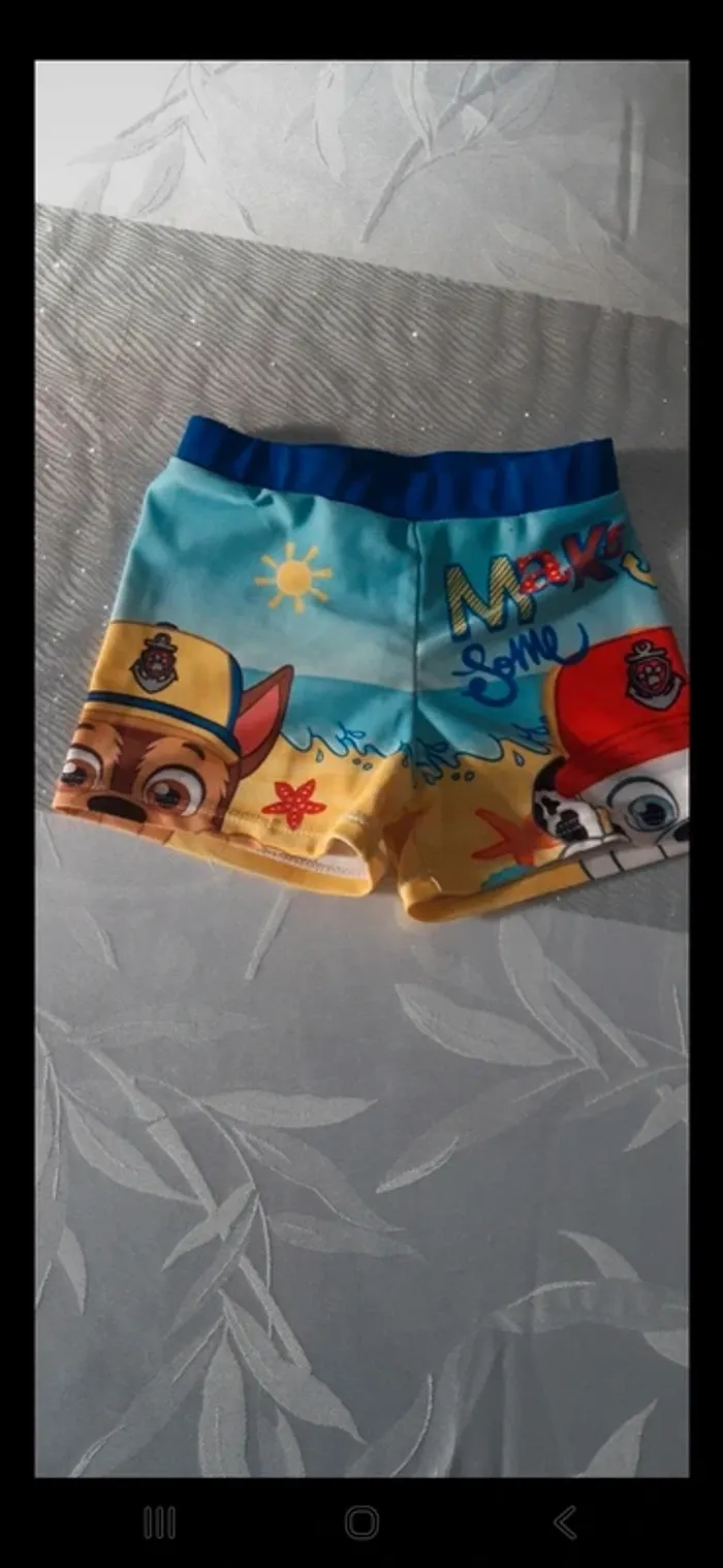 Maillot de bain pat patrouille 2-3 ans