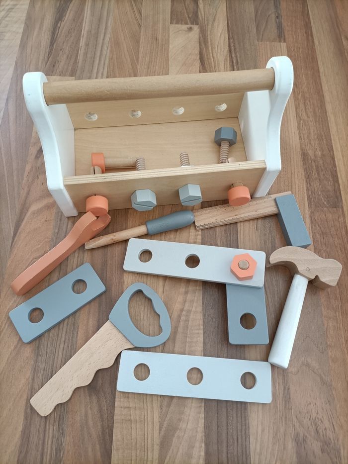 Boite à outils bois pour bricoleurs - photo numéro 3