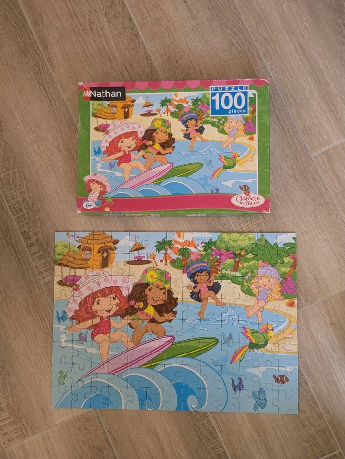 Puzzle Charlotte aux fraises
