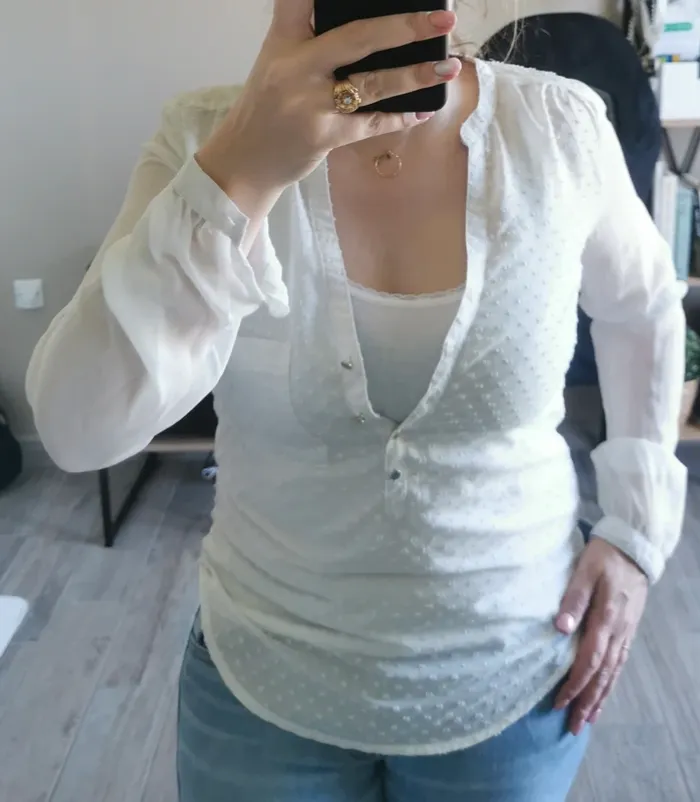 Chemise Pimkie Blanche - photo numéro 2