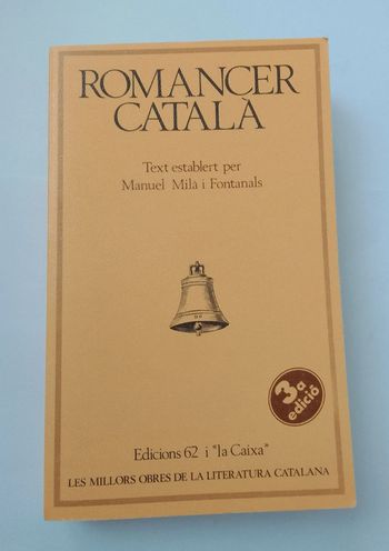 Manuel Milà i Fontanals - Romancer Catala