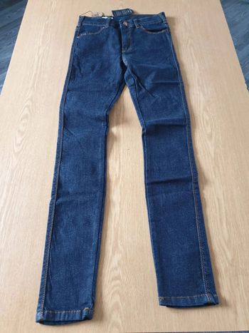 Jean femme Drdenimjeans second skin XS long 99cm bleu foncé