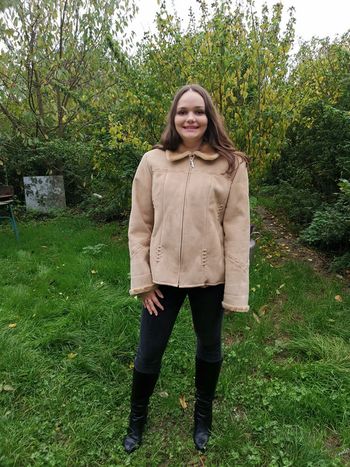 Blouson aspect mouton retourner Affinités T3