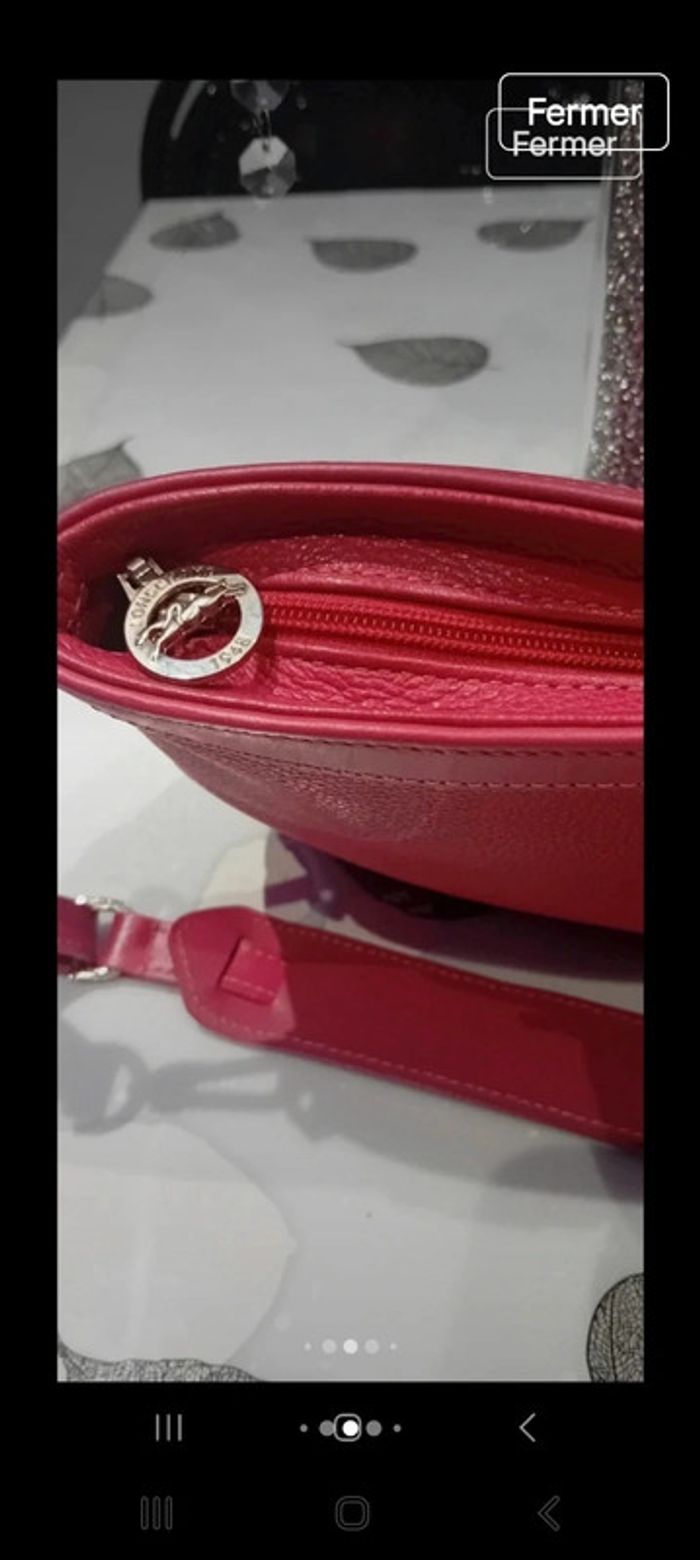 Sac porte épaule longchamp 17x30x6 - photo numéro 6