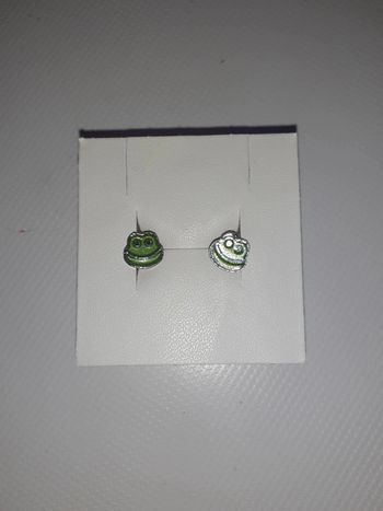 Boucles d'oreilles grenouille fantaisie