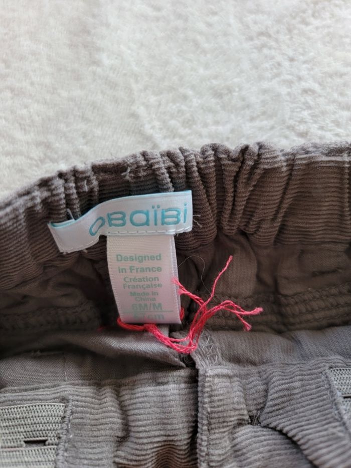 Lot de 4 pantalon souple 6 mois garçon - photo numéro 9