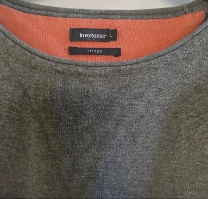 Pull gris in extenso taille L - photo numéro 2
