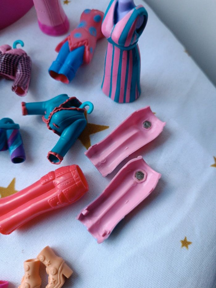 Polly pocket fashion mattel dress vêtement petite poupée doll magnétique aimant aimanté - photo numéro 10