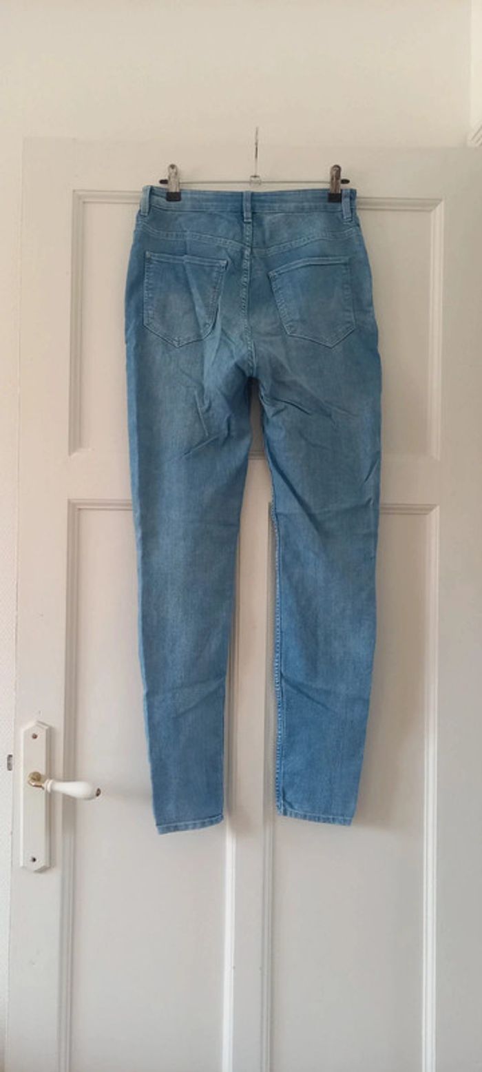 Jean skinny bleu H&M 38 - photo numéro 2