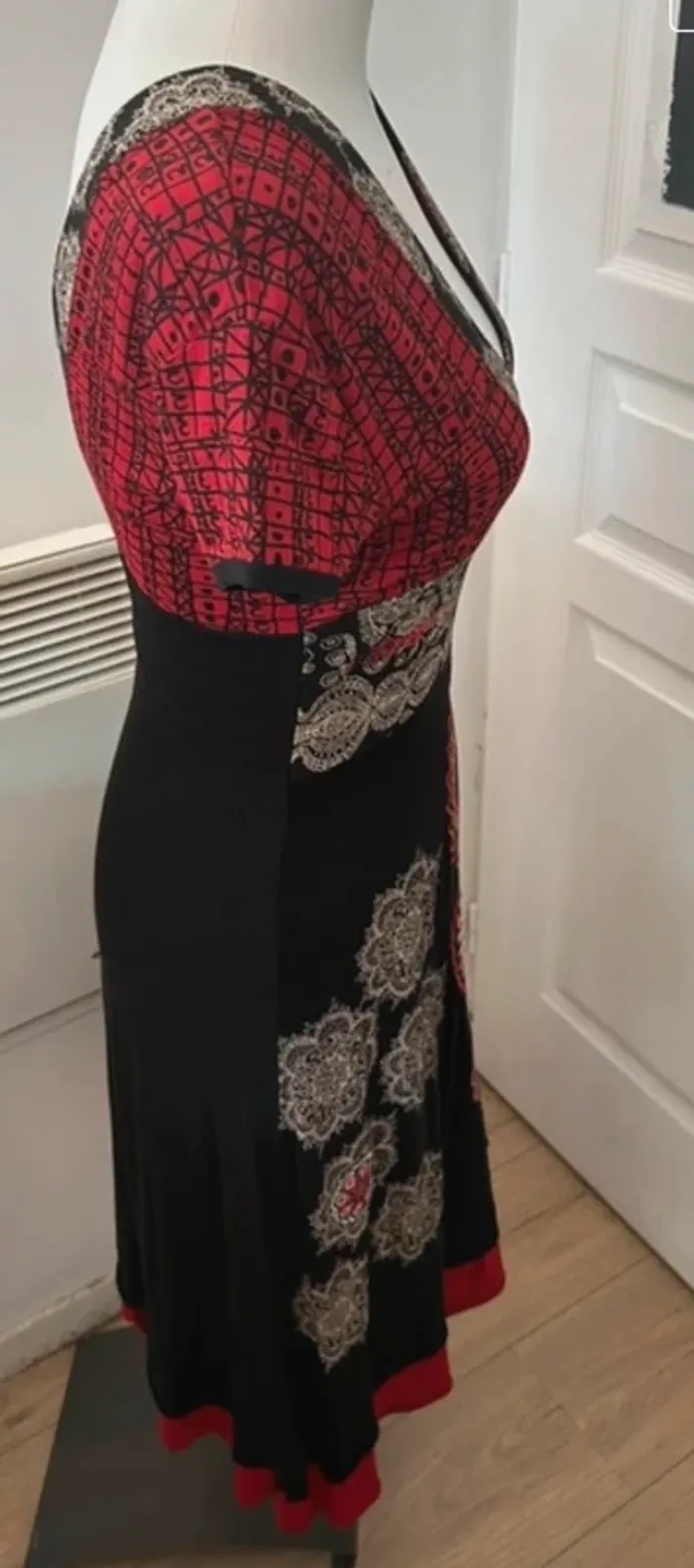 Desigual robe imprimée femme, taille S/36 - photo numéro 4