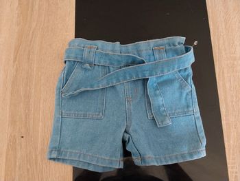 Short en jean
