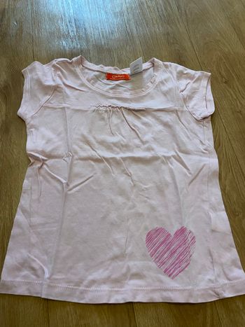 T-shirt rose 4 ans