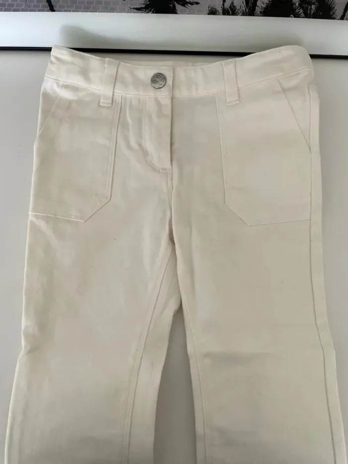 Pantalon blanc jacadi 4 ans