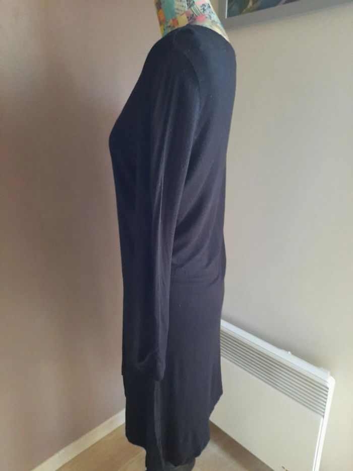 Tunique trapèze noir T38 - photo numéro 3