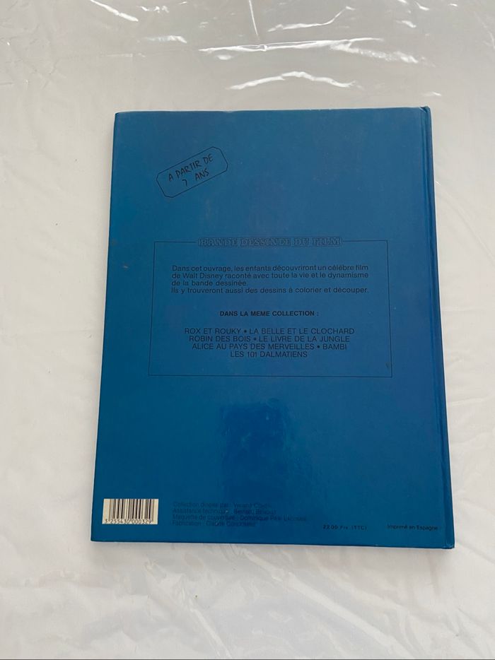 BD Disney la belle et le clochard 1976 - photo numéro 2