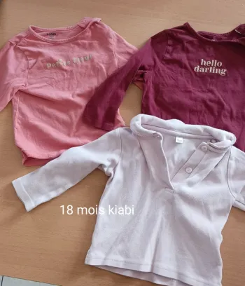 3 tee shirts