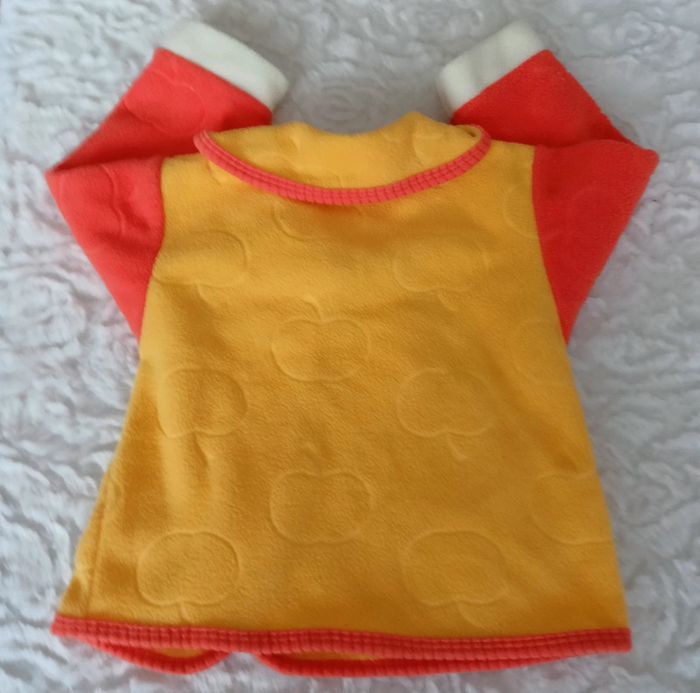 Manteau/ Gilet polaire mimi vintage bébé - photo numéro 2