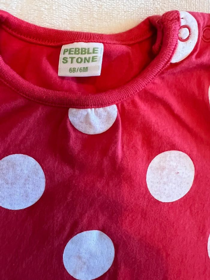 Robe Pebble Stone (effet Minnie Mouse) taille 68cm/ 6M - photo numéro 2