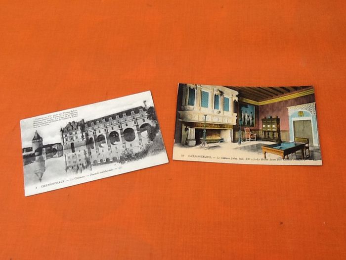 2 Cartes postales anciennes Chenonceaux (Indre-et-Loire) - photo numéro 7